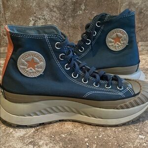 Converse Chuck 70 AT-CX Dark Aqua Blue High-Tops with Men’s 8.5 Women’s 10